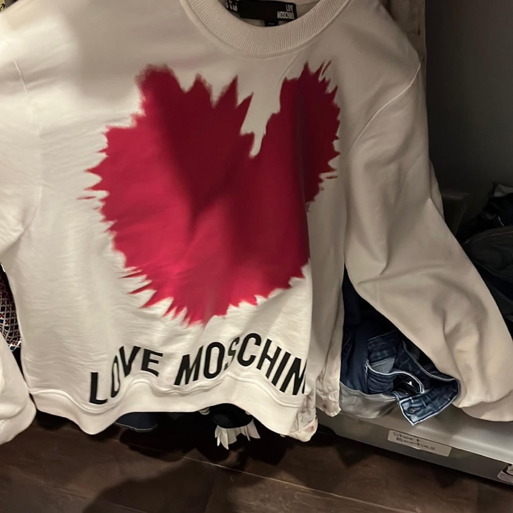 Barely used Love Moschino sweatshirt